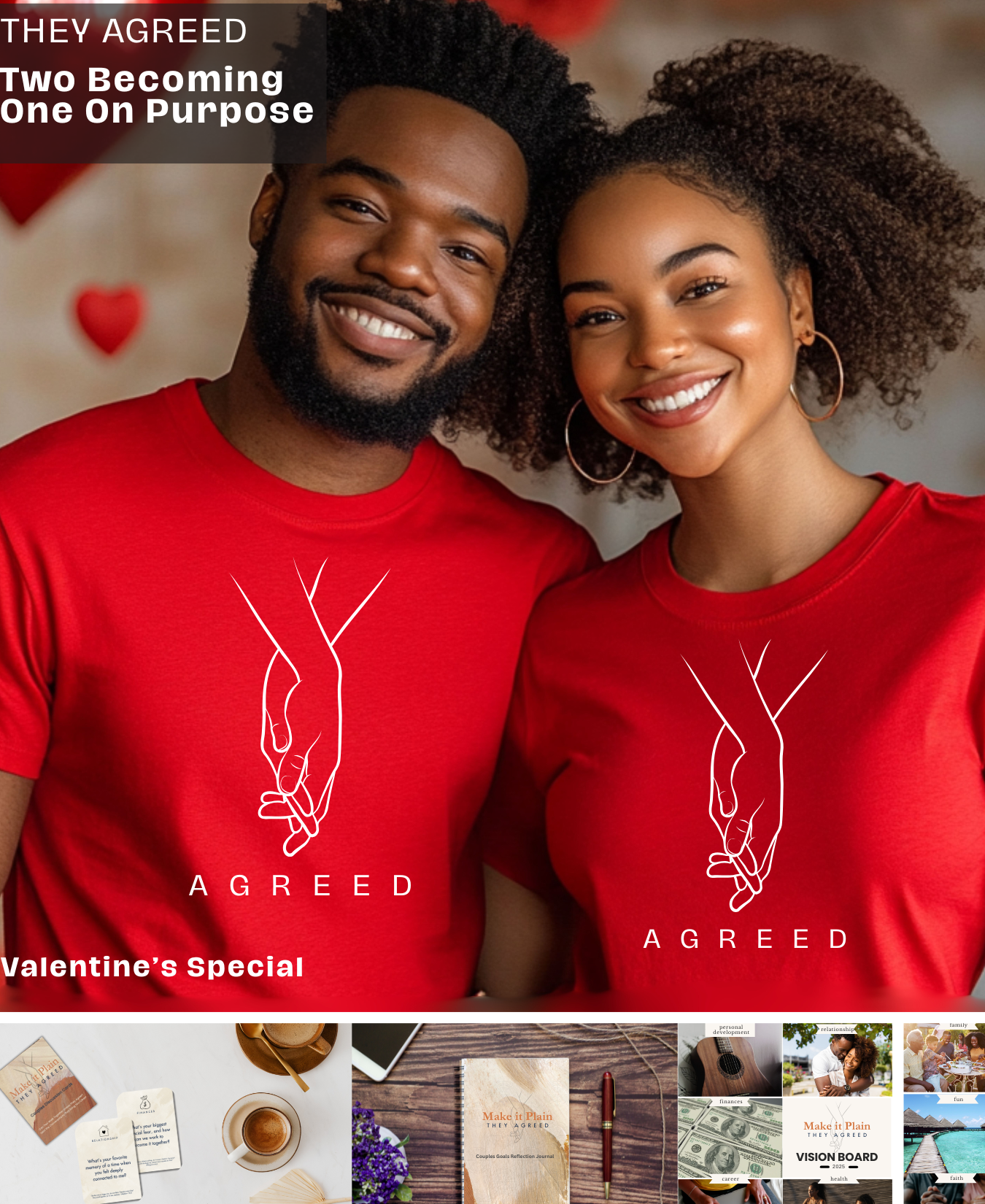 THEY AGREED - Couples Goal Setting Kit