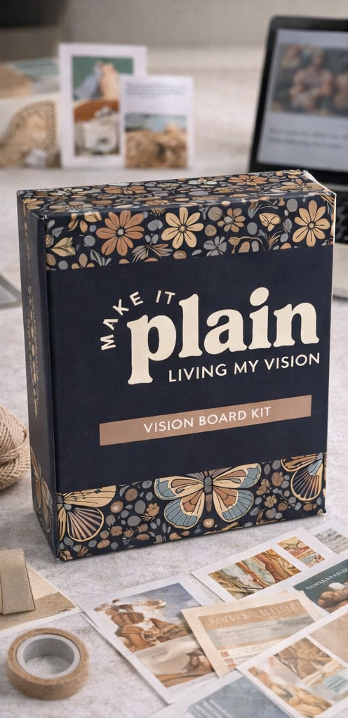 Make it Plain Vision Board Kit