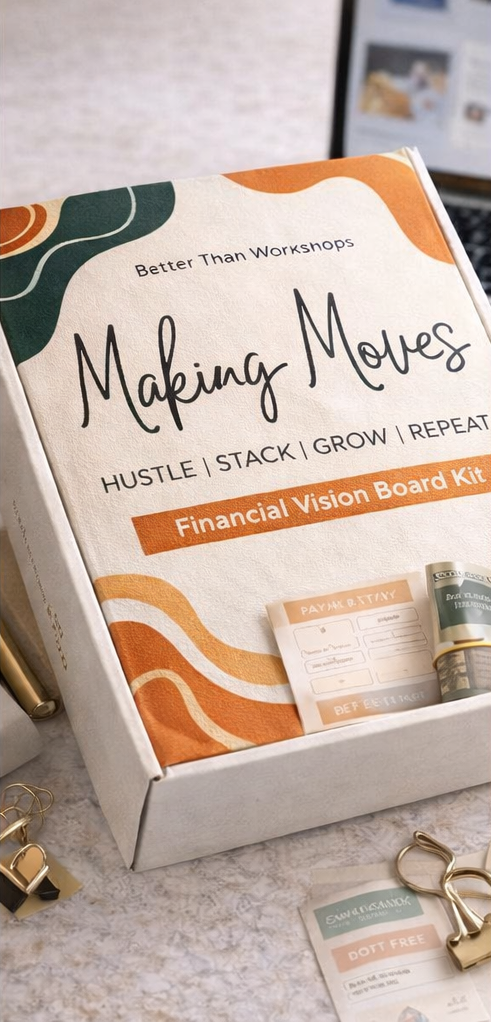 Making Moves Financial Vision Board Kit