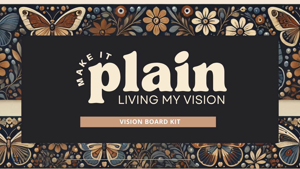 Make it Plain Vision Board Kit